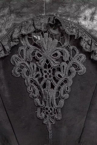 Dark Enchantress Lace Jacket back deatails