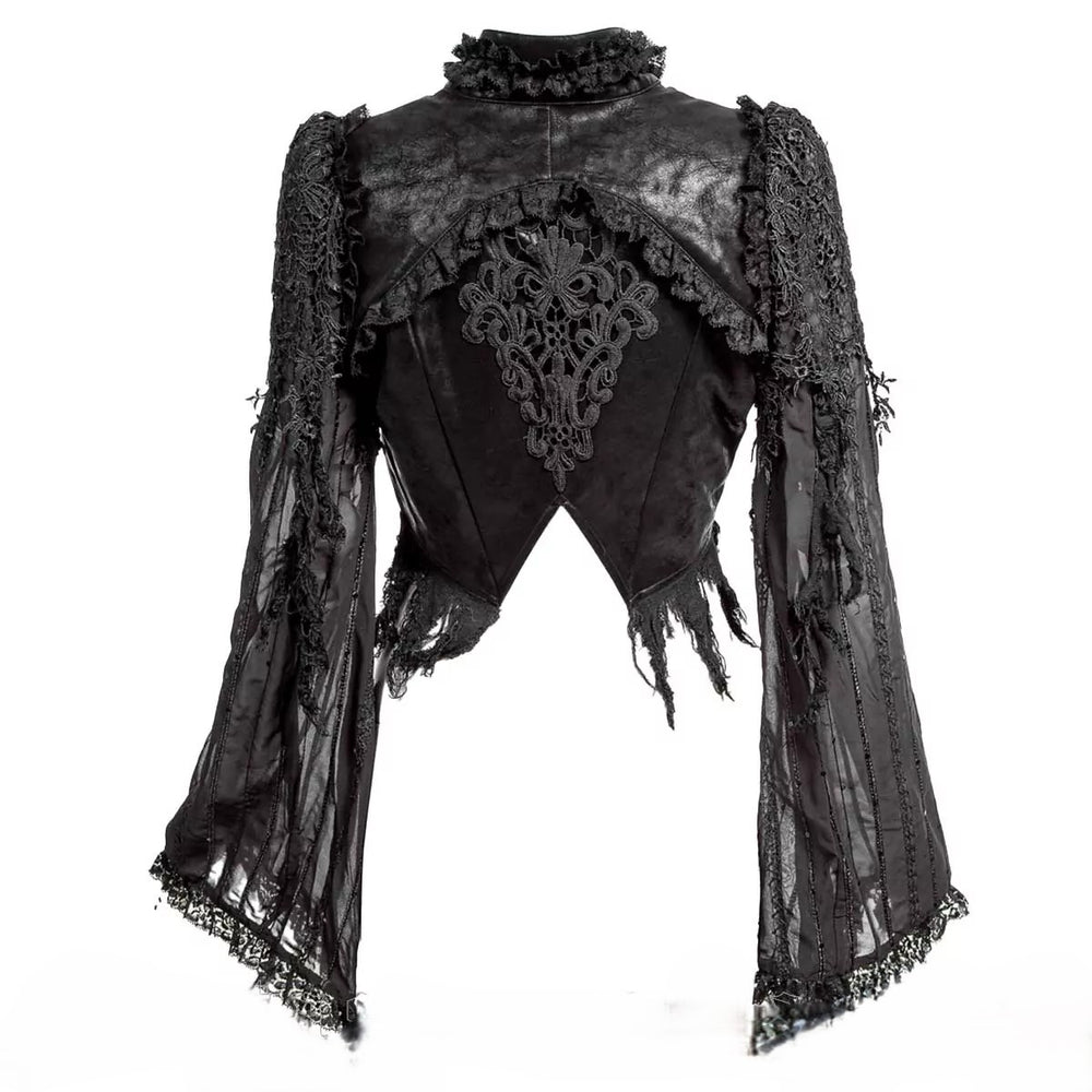 Dark Enchantress Lace Jacket back side