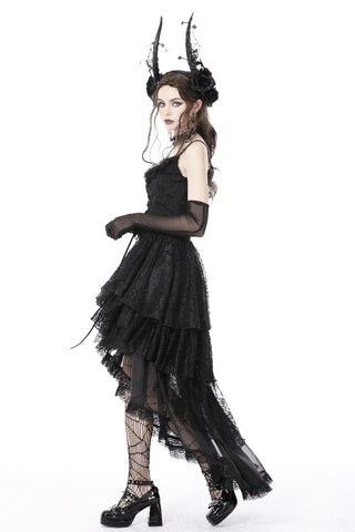 Dark Faerie Lace Dress side