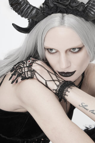 Iris- Gothic Lace Claw Glove (One Hand)
