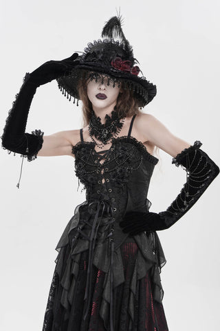 Shadow Chain - Dark Romance Opera Gloves