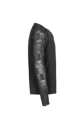 Daggerfall - Shredded Sleeve Punk Top