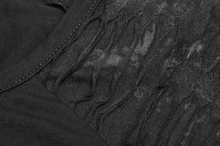 Daggerfall - Shredded Sleeve Punk Top