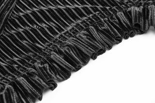 Baroness Valvelace Black Stripe Blouse