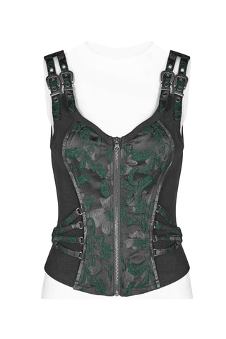 Dark Garden Corset Tank