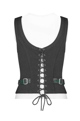 Dark Garden Corset Tank
