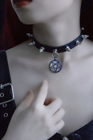 Pentagram Choker