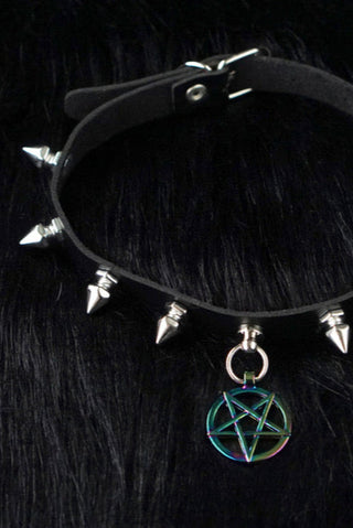 Pentagram Choker
