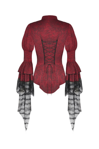 Blood Kiss Victorian Blouse