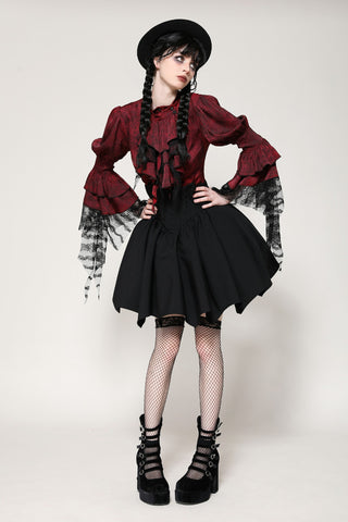 Blood Kiss Victorian Blouse