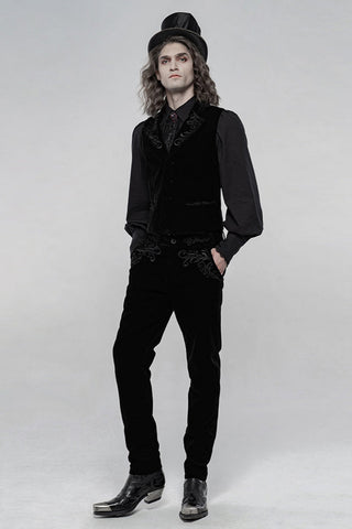 Shadow Court Embroidered Trousers