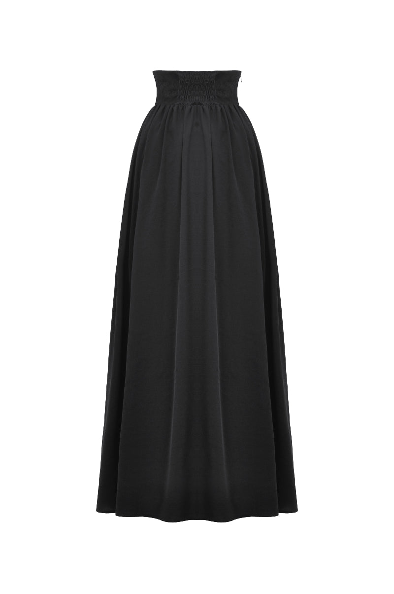 Sanctum Lace High Waist Maxi Skirt