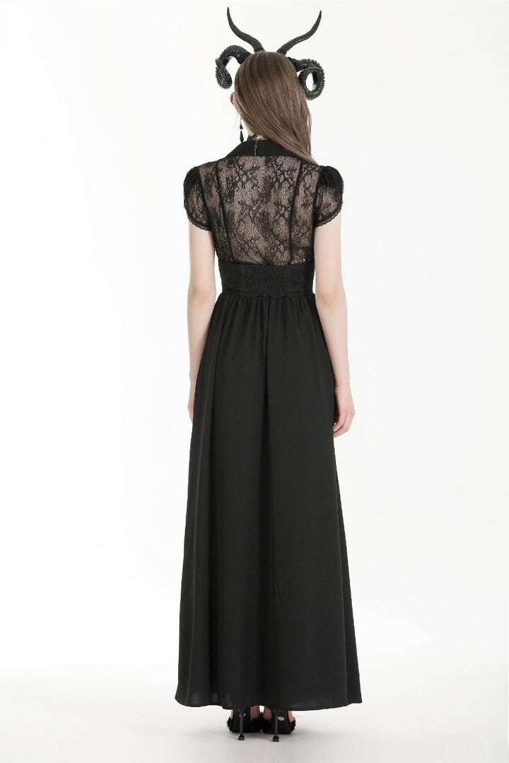 Sanctum Lace High Waist Maxi Skirt
