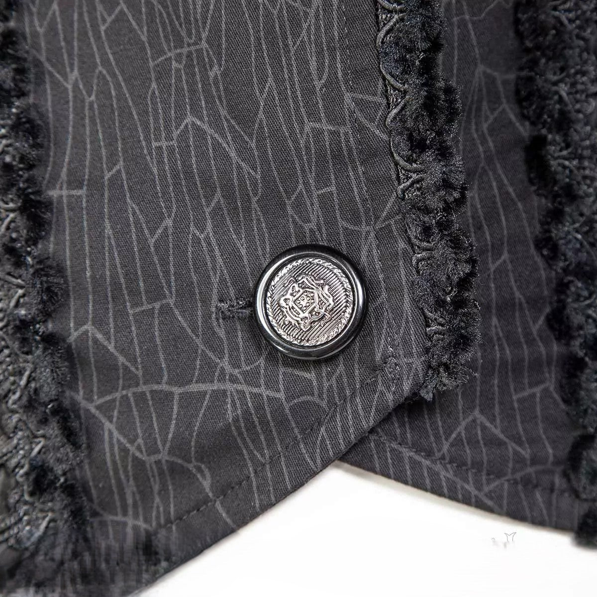 Gothic, Steampunk, Romantic Victorian High-Low Tailed Jacket