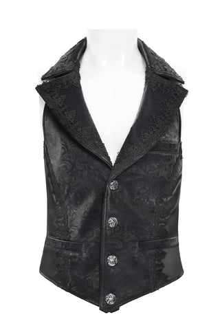The Velvet Baron – Men's Aristocrat Gothic Vest