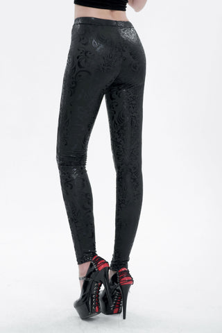 Glossy Pentagram Leggings