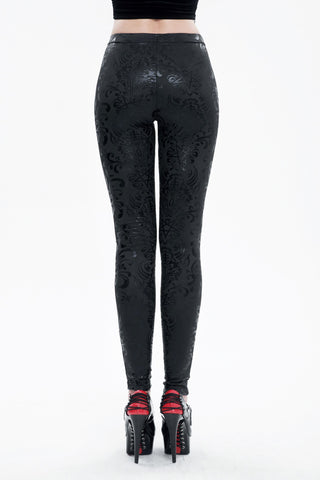 Glossy Pentagram Leggings