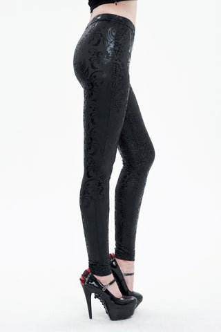 Glossy Pentagram Leggings