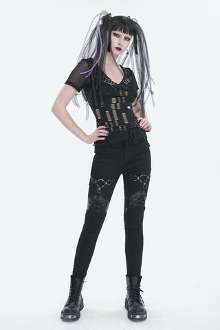 Bound in Black Pants
