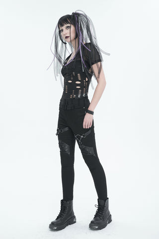 Bound in Black Pants