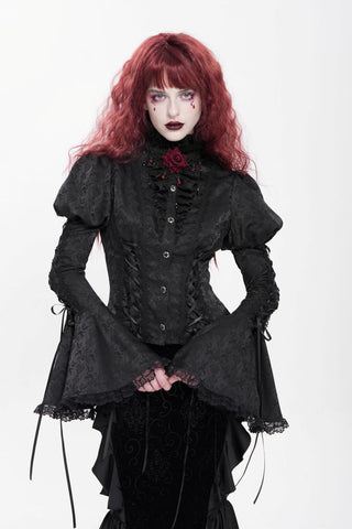 Isolde – Victorian Bell Sleeve Blouse