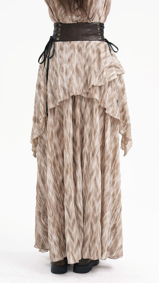 Tavern Rogue Steampunk Maxi Skirt