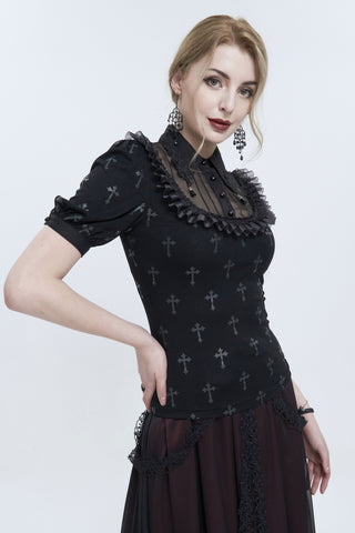 Crossveil of Carmilla Blouse