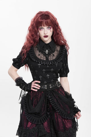 Crossveil of Carmilla Blouse