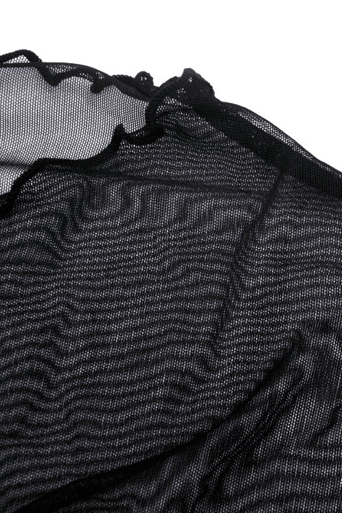 Shadow Net – Sheer Mesh Crop Top