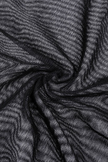 Shadow Net – Sheer Mesh Crop Top