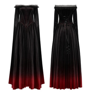Demoness of the Scarlet Flame Gown