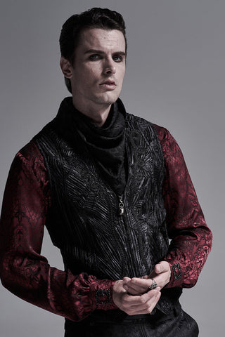 victorian men's neck scarf