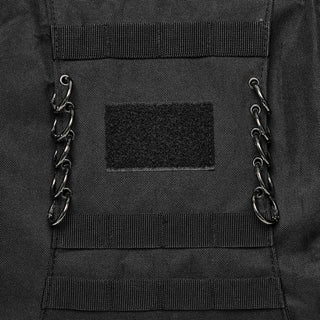 Punk Utility Backpack with Detachable Pouches
