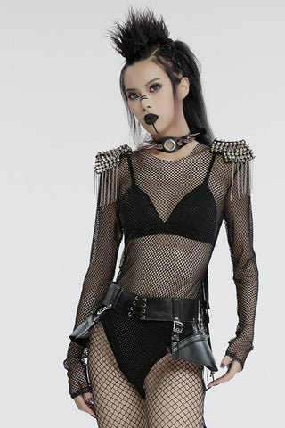 Queen of Chains – Punk Fishnet Armor