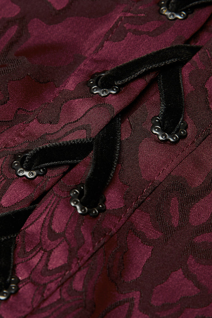 Red Jacquard Shirt