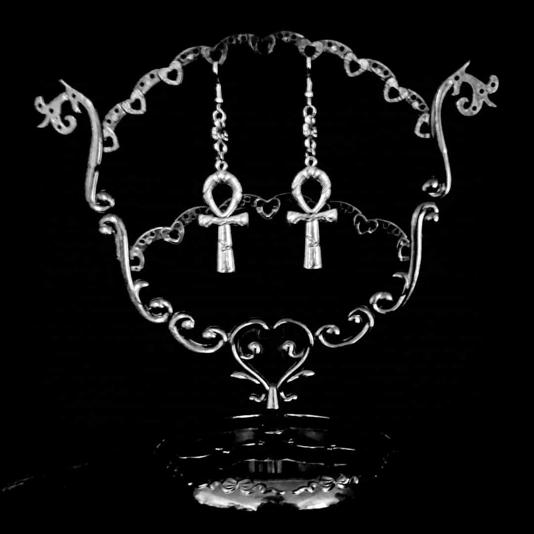 Witching Hour Rosary Jewellery Earrings