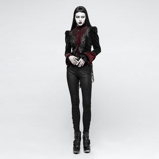 Royal Steampunk Queen Scissor-Tail Jacket