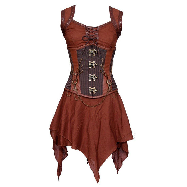 Warrior of Amazon Corset Dress (Made to Order)