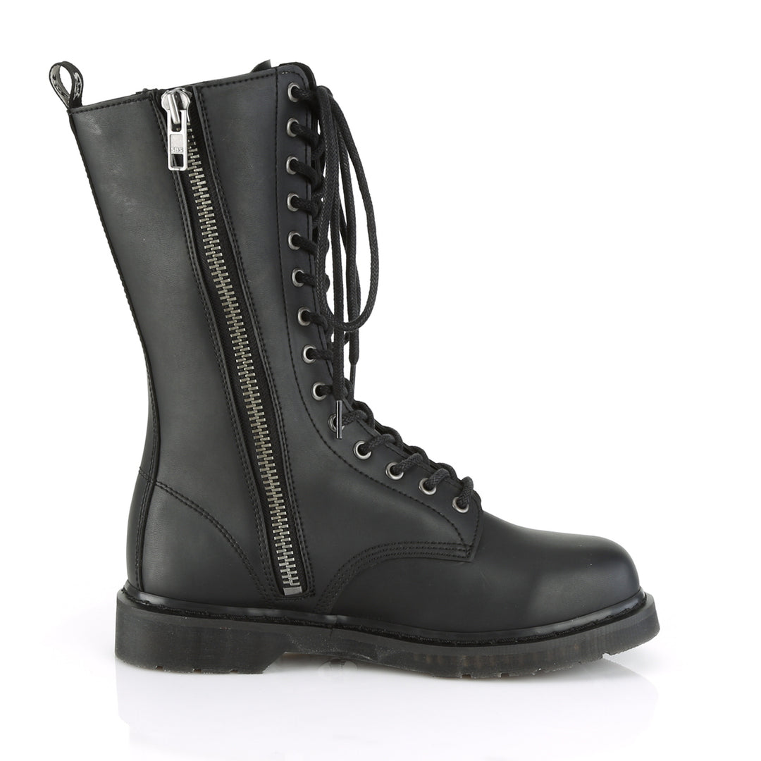 classic mid-calf combat boots