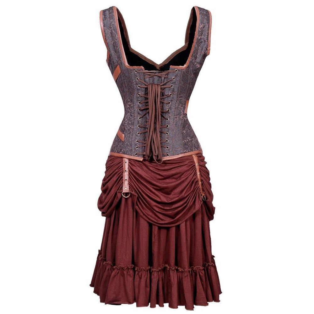 corset and skirt set