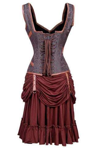corset and skirt set