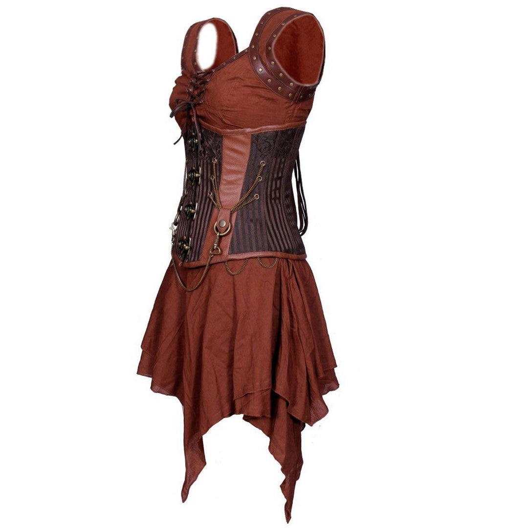 Robe corset Guerrière d'Amazonie