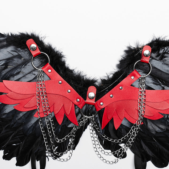 cosplay wings with harness