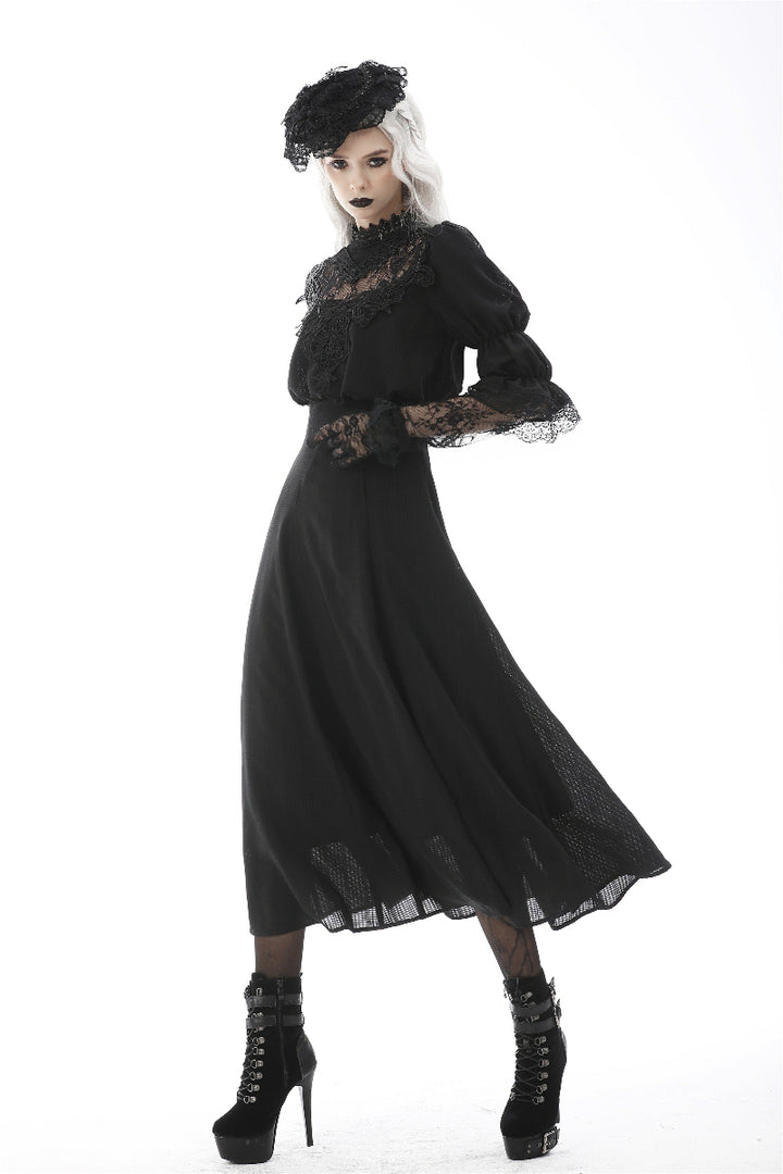dark in love dw590 gothic victorian a-line dress