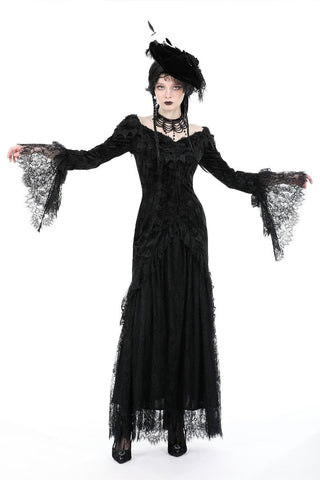 dark in love dw32 gothic ball gown long dress