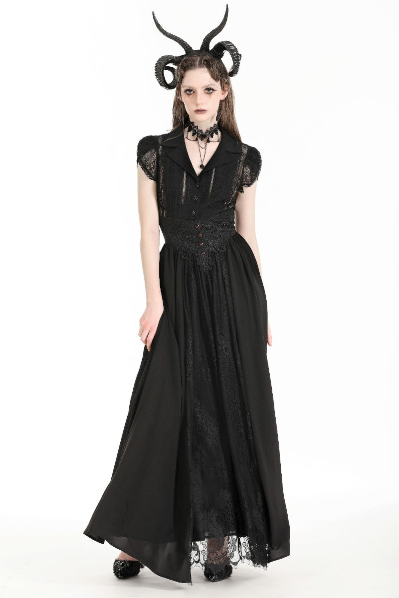 dark in love kw345 high waist maxi skirt