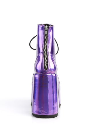 Ultraviolet Platform Ankle Boots