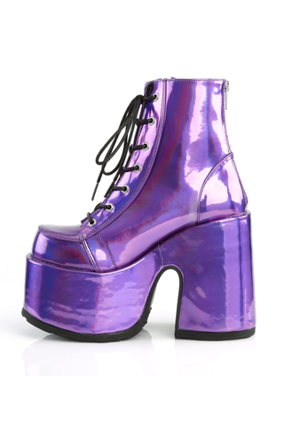 Ultraviolet Platform Ankle Boots