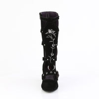 Romantic Goth Mid-Calf Boots