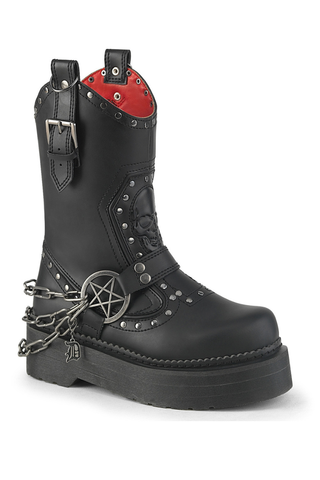 demonia rebel-56 gothic cowboy boots